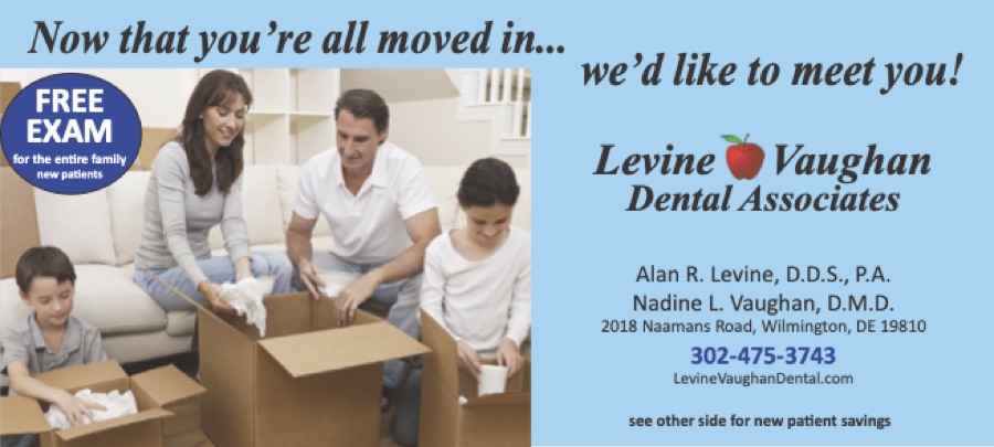 Levine Vaughan Dental Associates new-mover postcard front